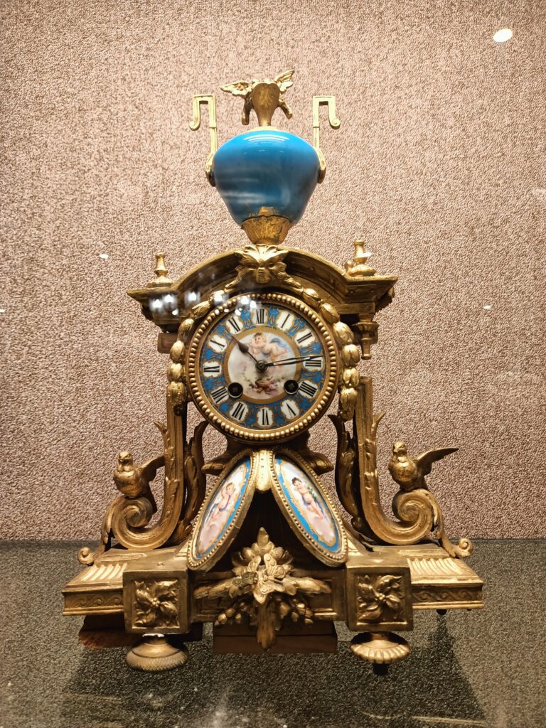 Old clock at Salar Jung Museum, Hyderabad